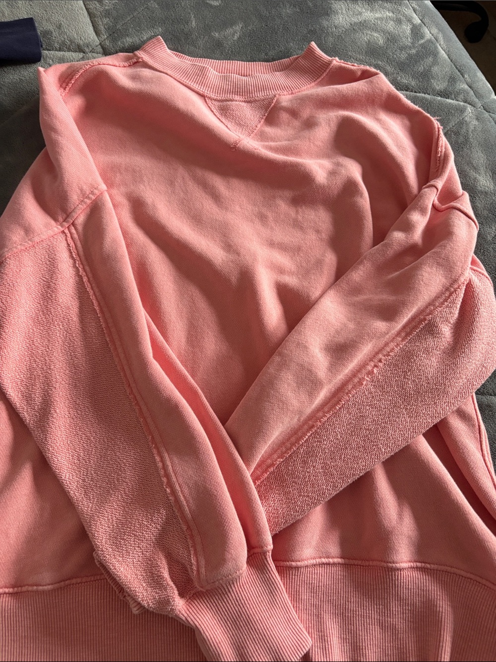 aerie Pink Crewneck Sweatshirt